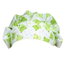 Adjustable Scrub Cap Cotton Breathable Headcloth Cap Unisex Work Cap for Men Women Green Bouffant Scrub Cap, Frog